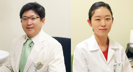 가톨릭대학교 서울성모병원 정신건강의학과 김대진(사진 왼쪽, 교신저자)․민정아(제1저자) 